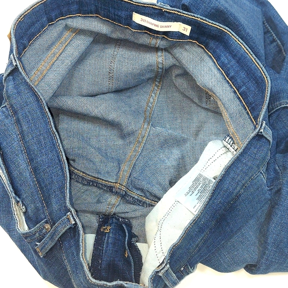 Levi's 311 Women's Blue Shaping Skinny Jeans - Picture 6 of 11